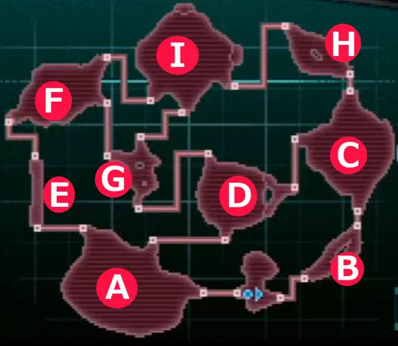 「怪獣バスターズアペヌイのMAP