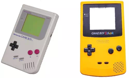 GAME BOYとGAME BOY COLOR