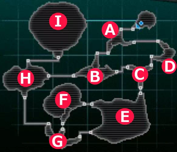 「怪獣バスターズ」イメルのMAP